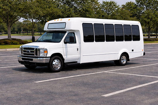 20-passenger minibus available for charter in Metairie, LA