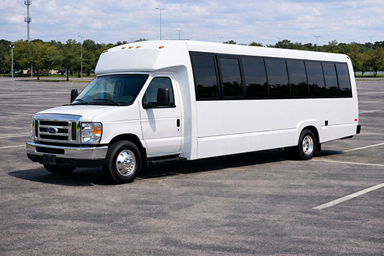 25-passenger minibus available for charter in Metairie, LA
